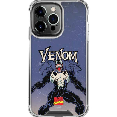 Marvel Classic Comics Venom iPhone 16 Pro Max Clear Case