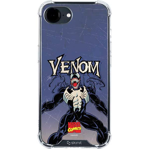 Marvel Classic Comics Venom iPhone 16e Clear Case