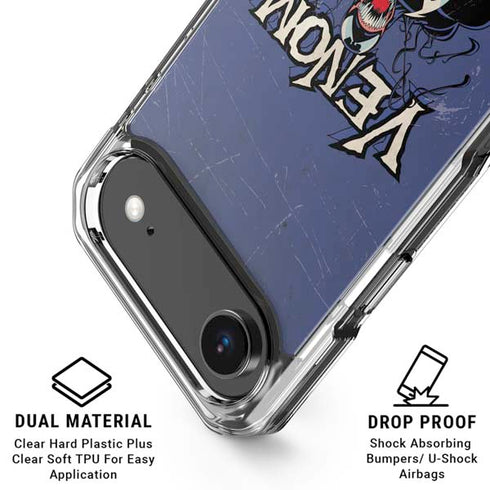 Marvel Classic Comics Venom iPhone 17 Air Clear Case
