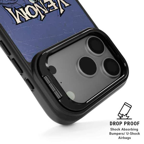 Marvel Classic Comics Venom iPhone 17 Pro Kickstand Case
