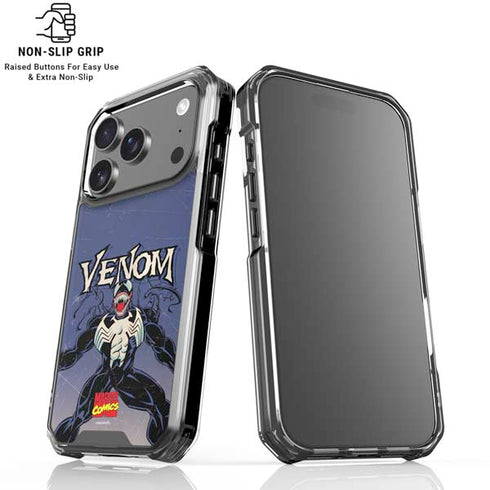 Marvel Classic Comics Venom iPhone 17 Pro Max Clear Case