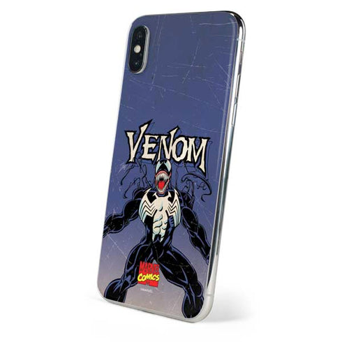 Marvel Classic Comics Venom iPhone X Skin
