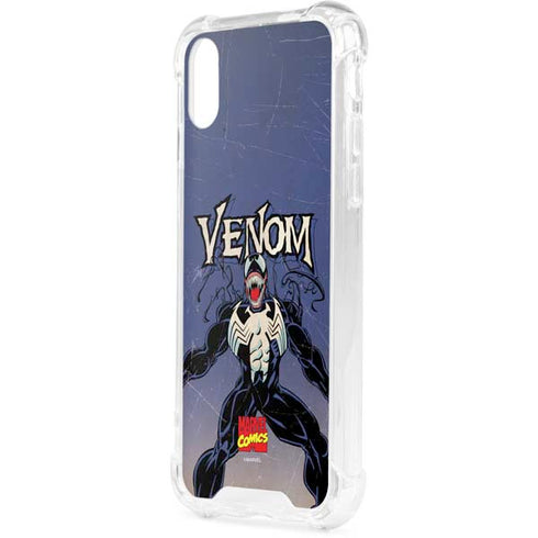 Marvel Classic Comics Venom iPhone XS Clear Case