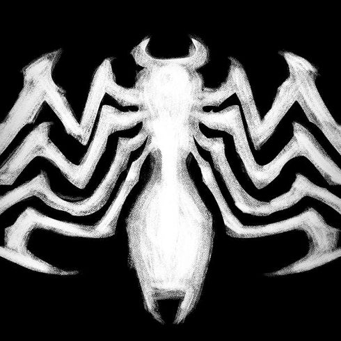 Marvel Venom Venom Logo Dell Alienware Skin