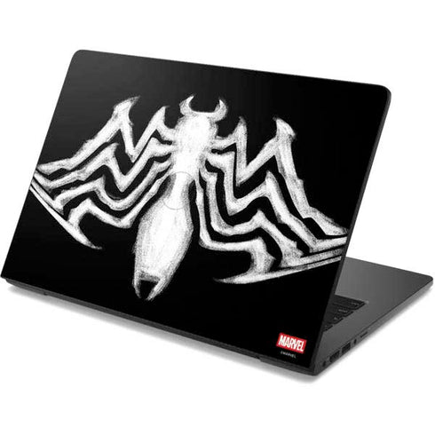 Marvel Venom Venom Logo Dell Chromebook Skin