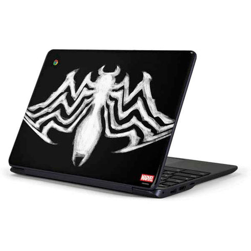 Marvel Venom Venom Logo Samsung Chromebook Skin