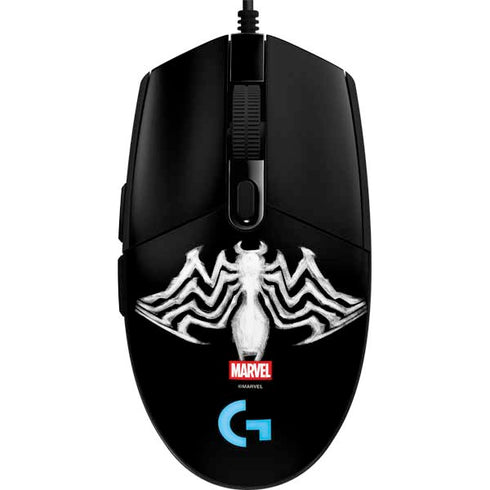 Marvel Venom Venom Logo G203 Prodigy RGB Wired Gaming Mouse Skin