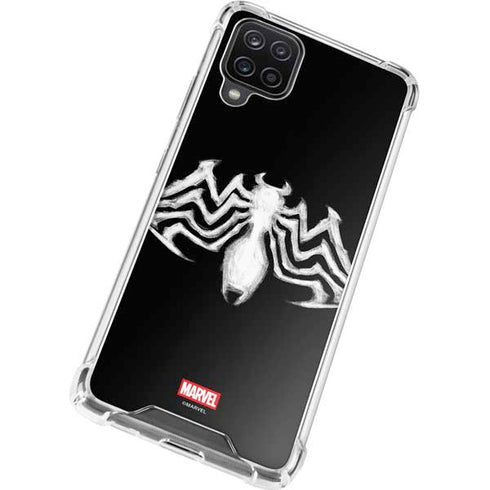 Marvel Venom Venom Logo Galaxy A12 Clear Case