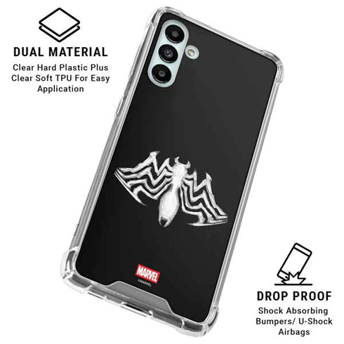 Marvel Venom Venom Logo Galaxy A13 5G Clear Case