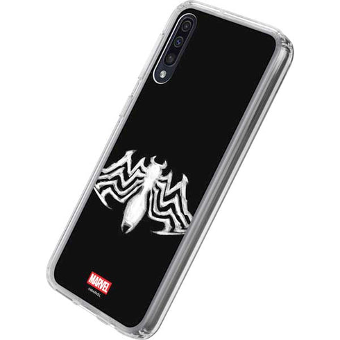 Marvel Venom Venom Logo Galaxy A50 Clear Case