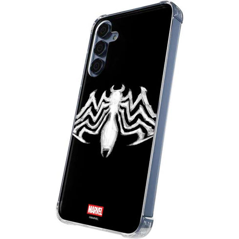 Marvel Venom Venom Logo Galaxy A55 5G Clear Case
