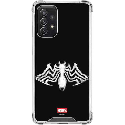 Marvel Venom Venom Logo Galaxy A72 5G Clear Case