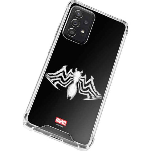 Marvel Venom Venom Logo Galaxy A72 5G Clear Case