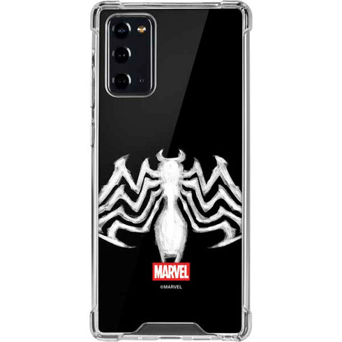 Marvel Venom Venom Logo Galaxy Note20 5G Clear Case
