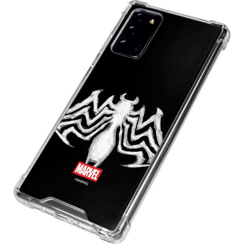 Marvel Venom Venom Logo Galaxy Note20 5G Clear Case