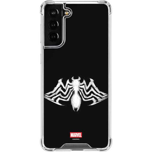 Marvel Venom Venom Logo Galaxy S21 FE Clear Case