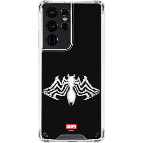 Marvel Venom Venom Logo Galaxy S21 Ultra 5G Clear Case