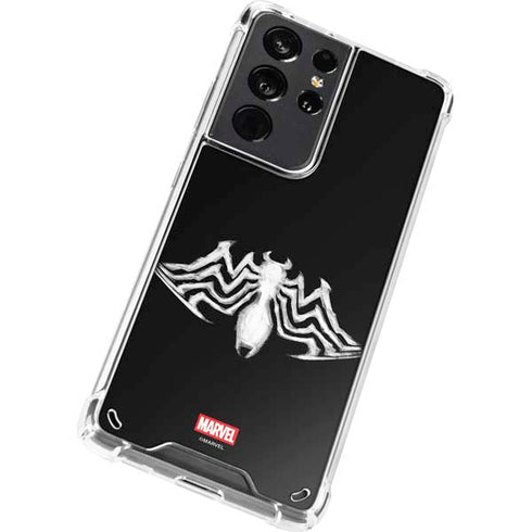 Marvel Venom Venom Logo Galaxy S21 Ultra 5G Clear Case