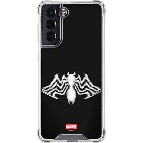 Marvel Venom Venom Logo Galaxy S22 Clear Case