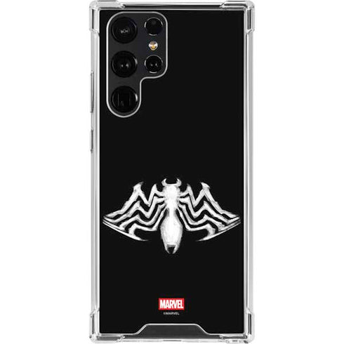 Marvel Venom Venom Logo Galaxy S22 Ultra Clear Case