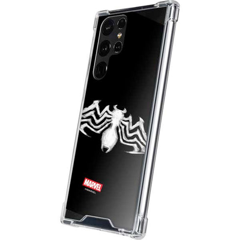Marvel Venom Venom Logo Galaxy S22 Ultra Clear Case
