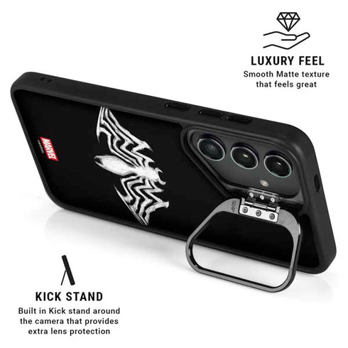 Marvel Venom Venom Logo Galaxy S24 FE Kickstand Case