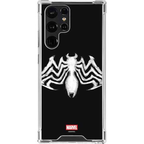 Marvel Venom Venom Logo Galaxy S24 Ultra Clear Case