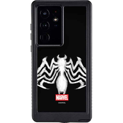 Marvel Venom Venom Logo Galaxy S24 Ultra Waterproof Case