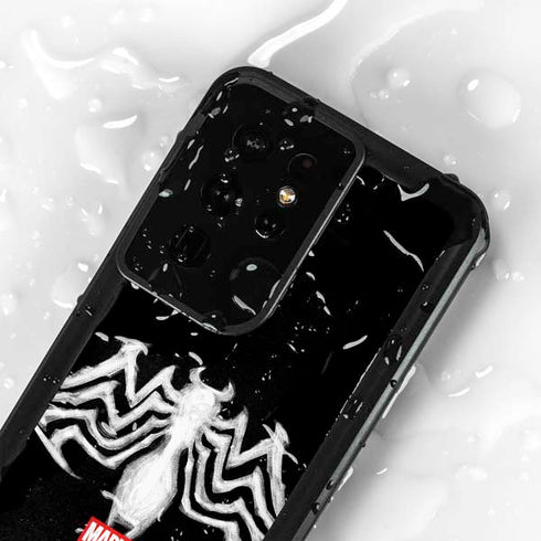 Marvel Venom Venom Logo Galaxy S24 Ultra Waterproof Case