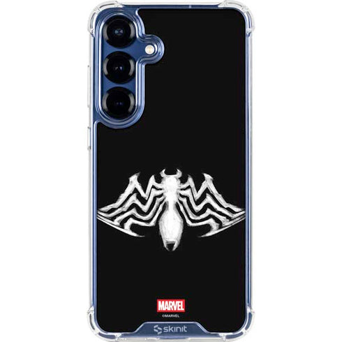 Marvel Venom Venom Logo Galaxy S25 Clear Case