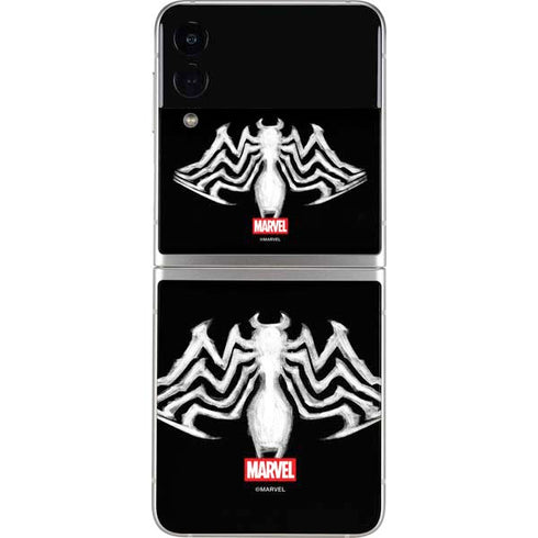 Marvel Venom Venom Logo Galaxy Z Flip3 5G Skin
