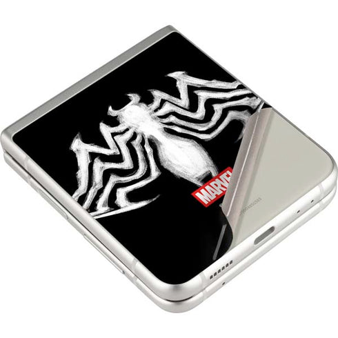 Marvel Venom Venom Logo Galaxy Z Flip3 5G Skin