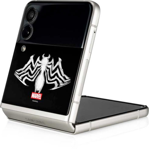 Marvel Venom Venom Logo Galaxy Z Flip3 5G Skin