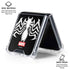 Marvel Venom Venom Logo Galaxy Z Flip6 Clear Case