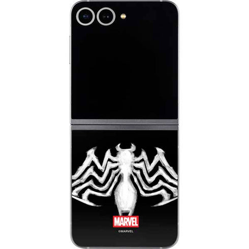 Marvel Venom Venom Logo Galaxy Z Flip6 Skin