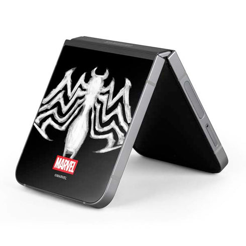 Marvel Venom Venom Logo Galaxy Z Flip6 Skin