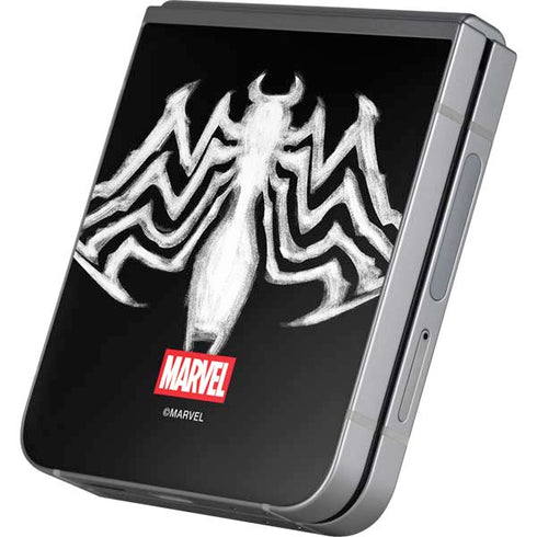 Marvel Venom Venom Logo Galaxy Z Flip6 Skin