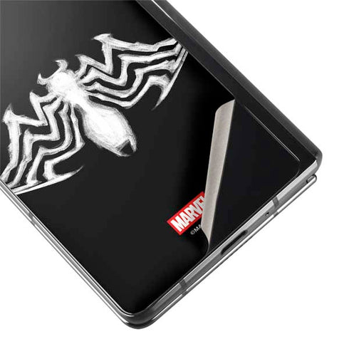 Marvel Venom Venom Logo Galaxy Z Fold2 5G Skin
