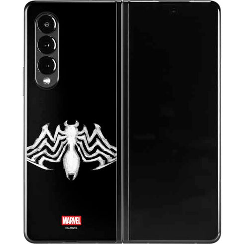Marvel Venom Venom Logo Galaxy Z Fold3 5G Skin