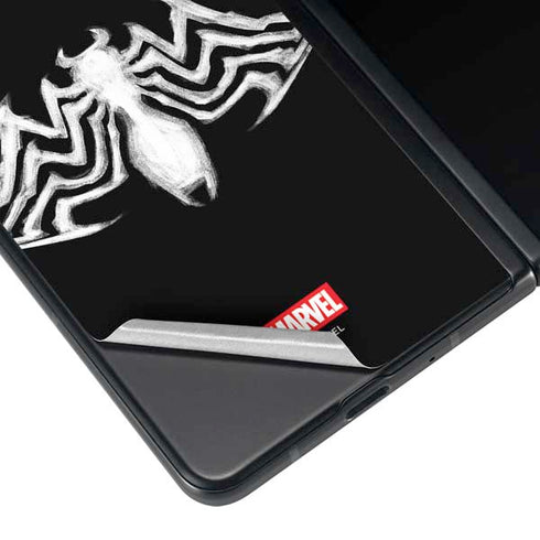 Marvel Venom Venom Logo Galaxy Z Fold3 5G Skin