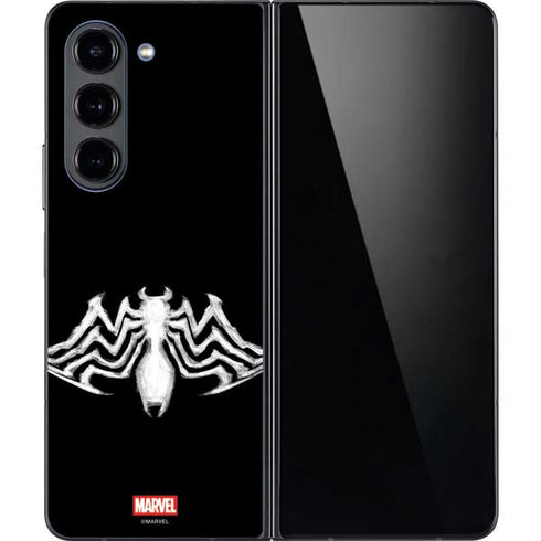 Marvel Venom Venom Logo Galaxy Z Fold5 5G Skin