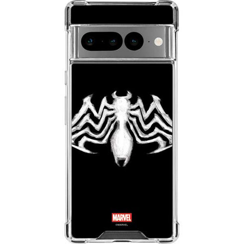 Marvel Venom Venom Logo Google Pixel 7 Pro Clear Case