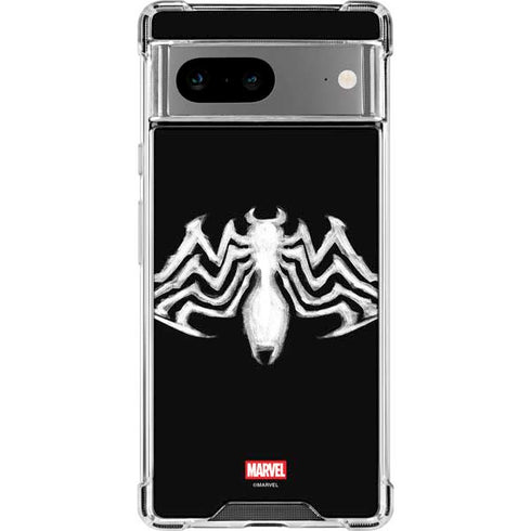 Marvel Venom Venom Logo Google Pixel 8a Clear Case
