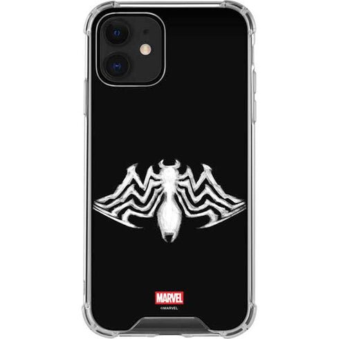 Marvel Venom Venom Logo iPhone 12 Clear Case