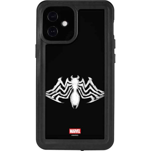 Marvel Venom Venom Logo iPhone 12 Mini Waterproof Case