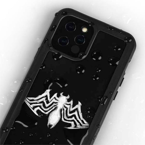Marvel Venom Venom Logo iPhone 12 Pro Waterproof Case