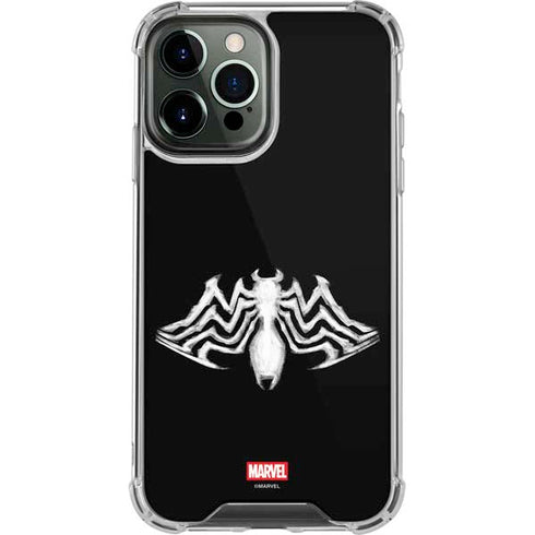 Marvel Venom Venom Logo iPhone 13 Pro Max Clear Case