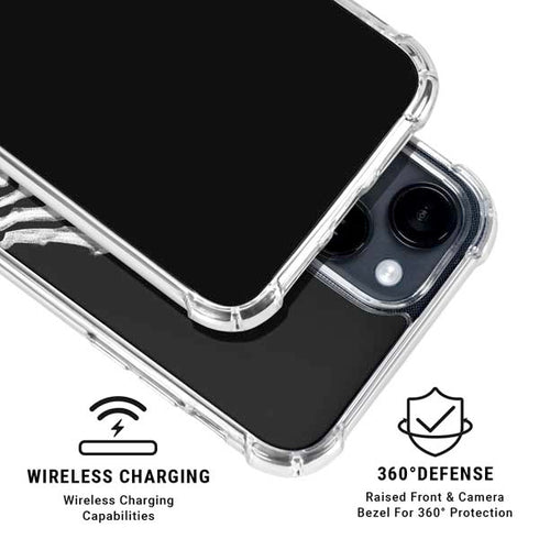 Marvel Venom Venom Logo iPhone 14 Plus Clear Case