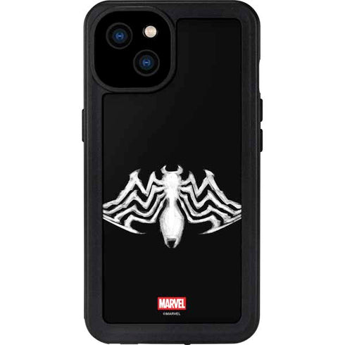 Marvel Venom Venom Logo iPhone 15 Plus Waterproof Case