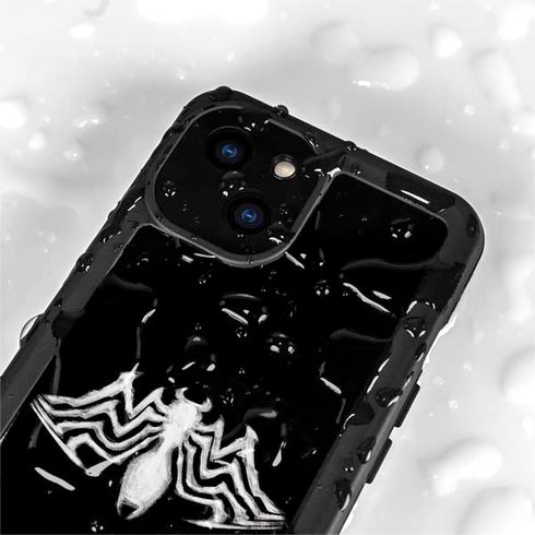 Marvel Venom Venom Logo iPhone 15 Plus Waterproof Case
